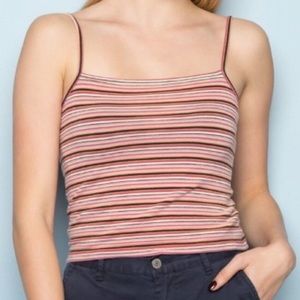 BM/JG Faye Striped Tank Top